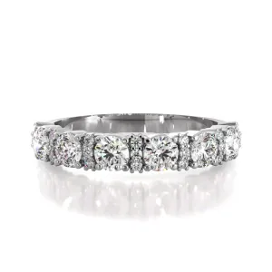 0.95 ct. Round Diamond Wedding Band
