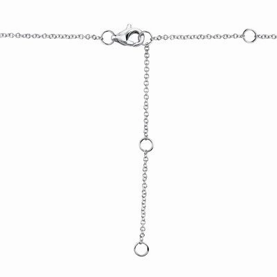 0.06CT DIAMOND HORSESHOE NECKLACE