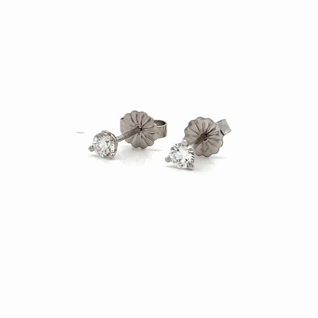 0.25ctw Round Diamond Stud Earrings