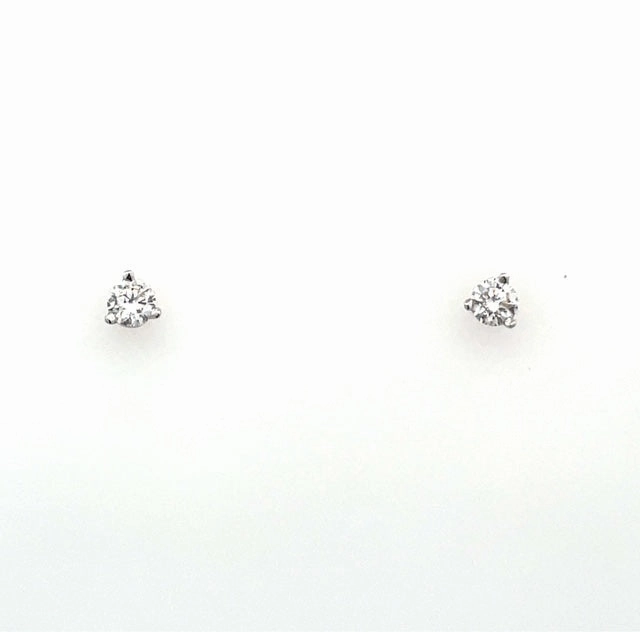 0.25ctw Round Diamond Stud Earrings