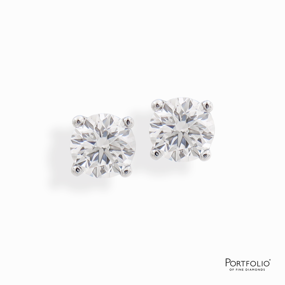 0.30ct Diamond White Gold Earrings