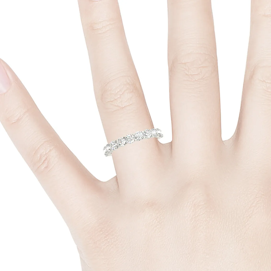 1.00 ctw. Round Diamond Wedding Band