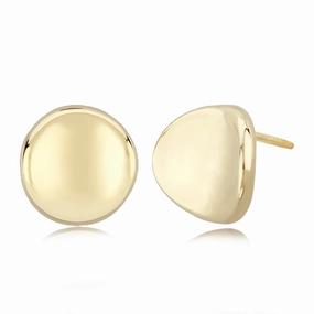 10mm Disk Earrings