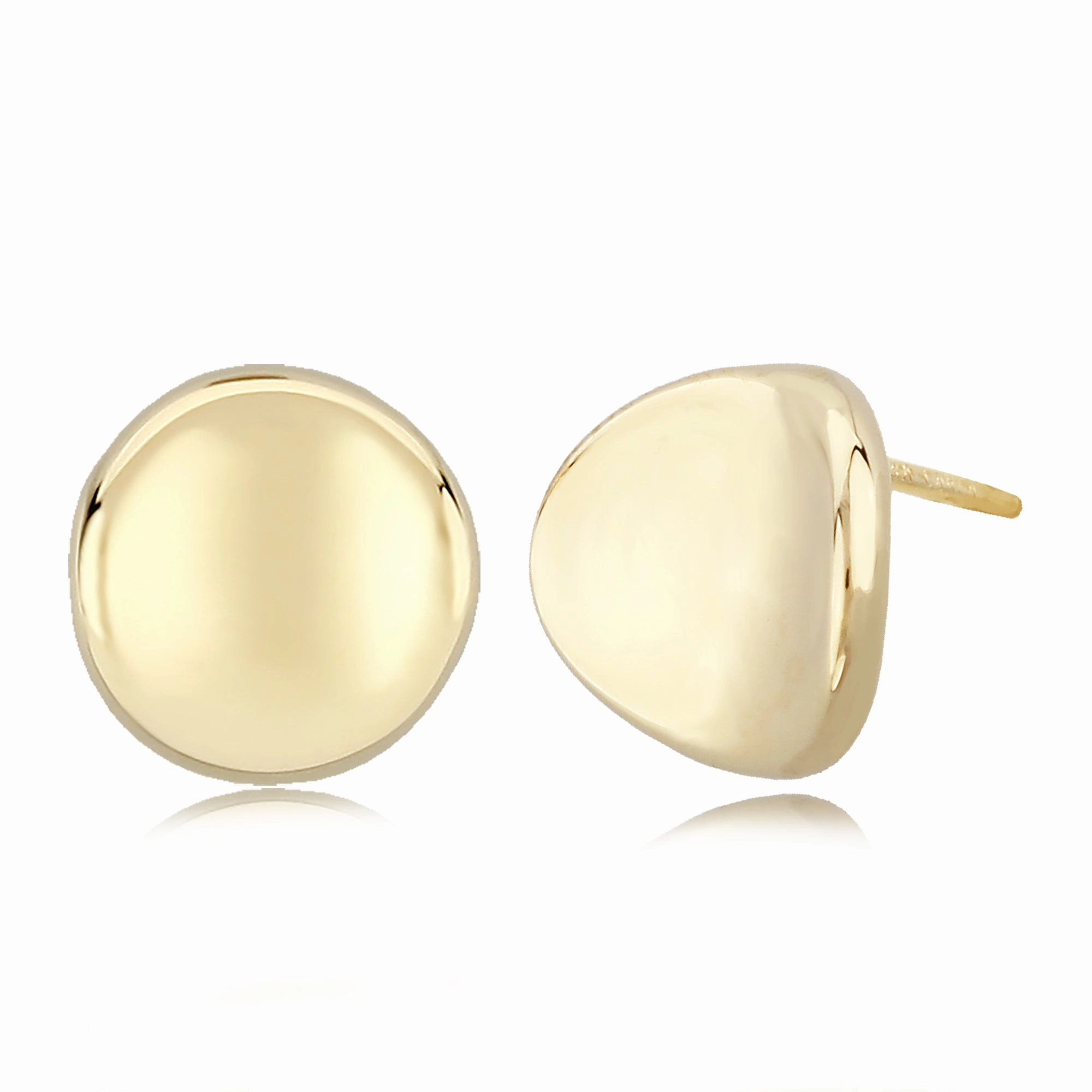 10mm Disk Earrings