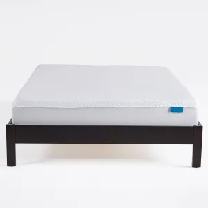 11" Hybrid Medium Firm Cool to Touch Mattress, White and Gray - NH767903 wood bed frame, upholstered bed