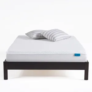 11" Hybrid Medium Soft Cool to Touch Mattress, White and Gray - NH867903 wood bed frame, upholstered bed