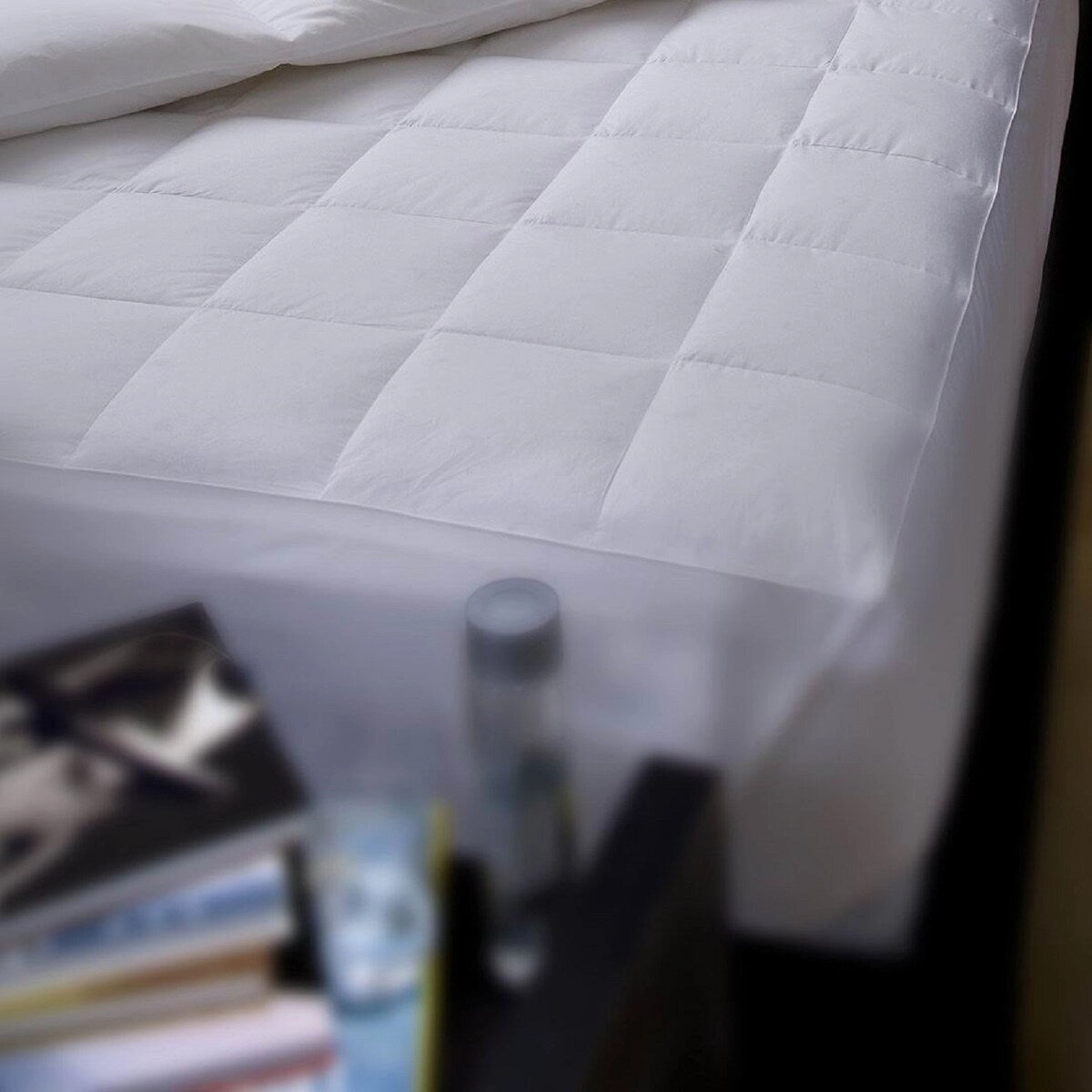 1221 Bedding Classic Mattress Pad - CLOSEOUT - White