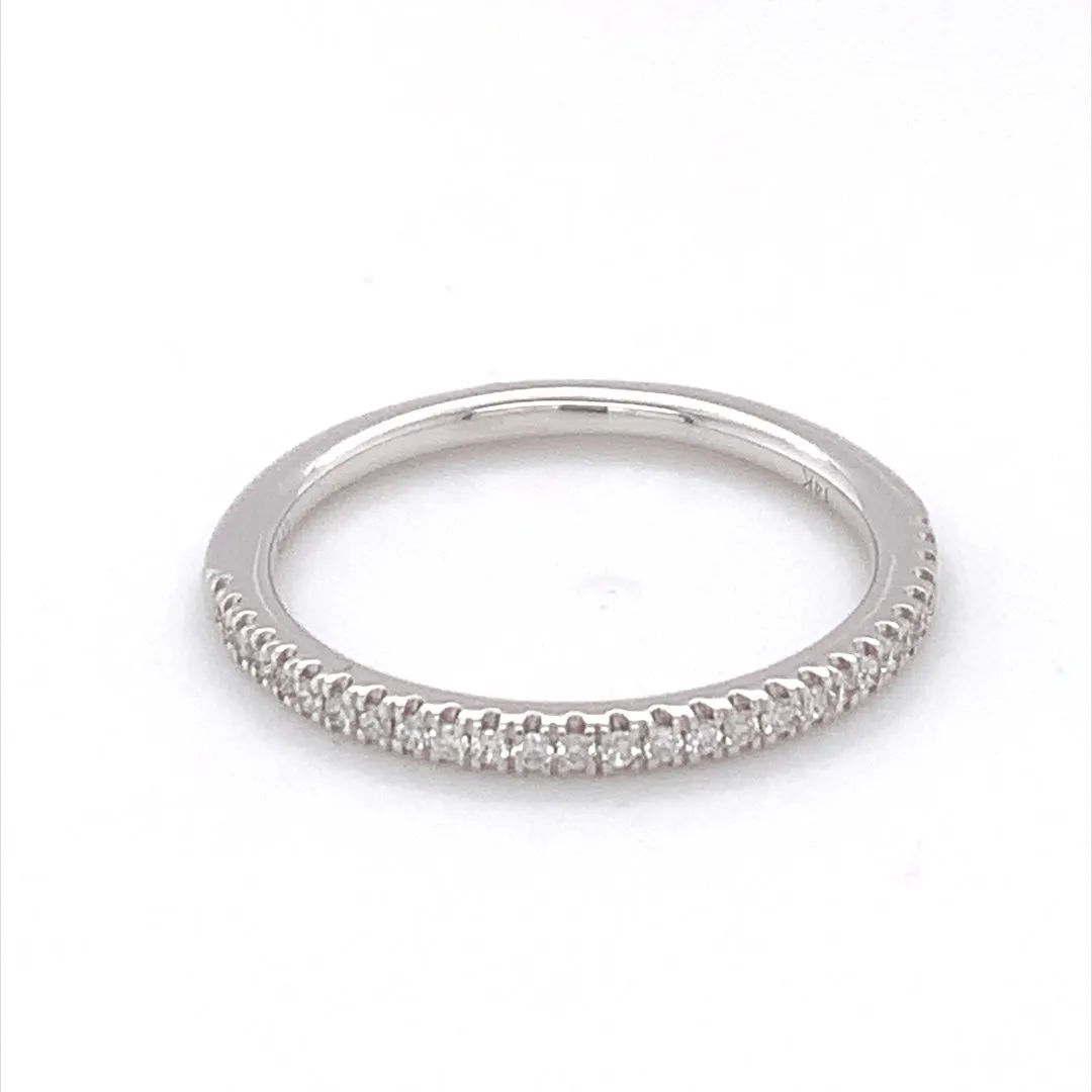 14 Karat Diamond Wedding Band