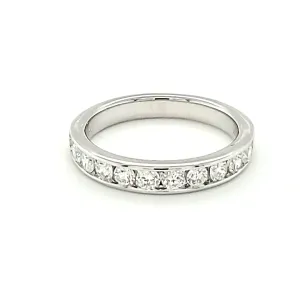 14 Karat Diamond Wedding Band