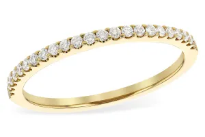 14 Karat Diamond Wedding Band