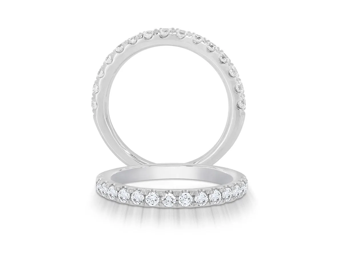 14 Karat Diamond Wedding Band