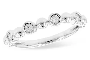 14 Karat Diamond Wedding Band