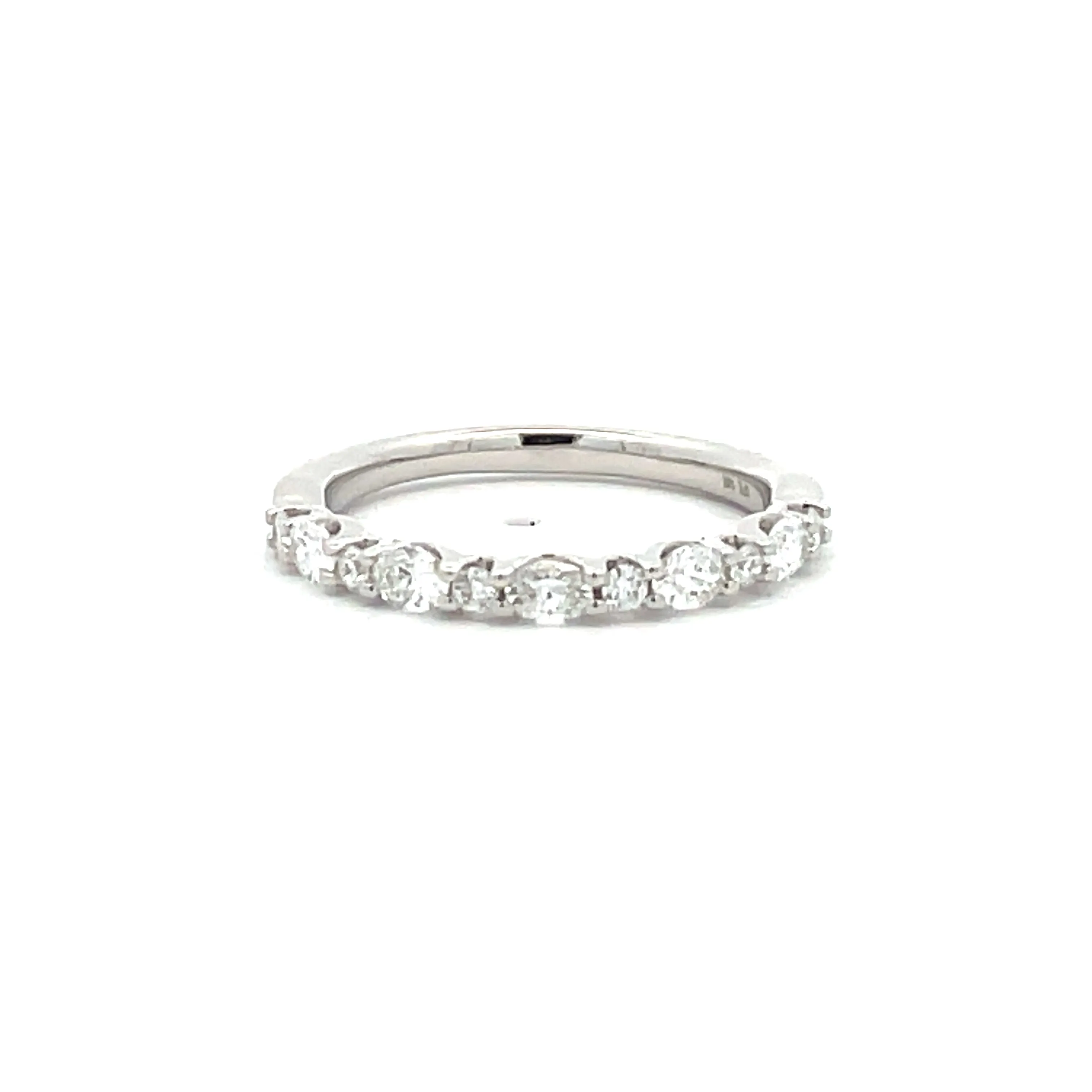 14 Karat Diamond Wedding Band