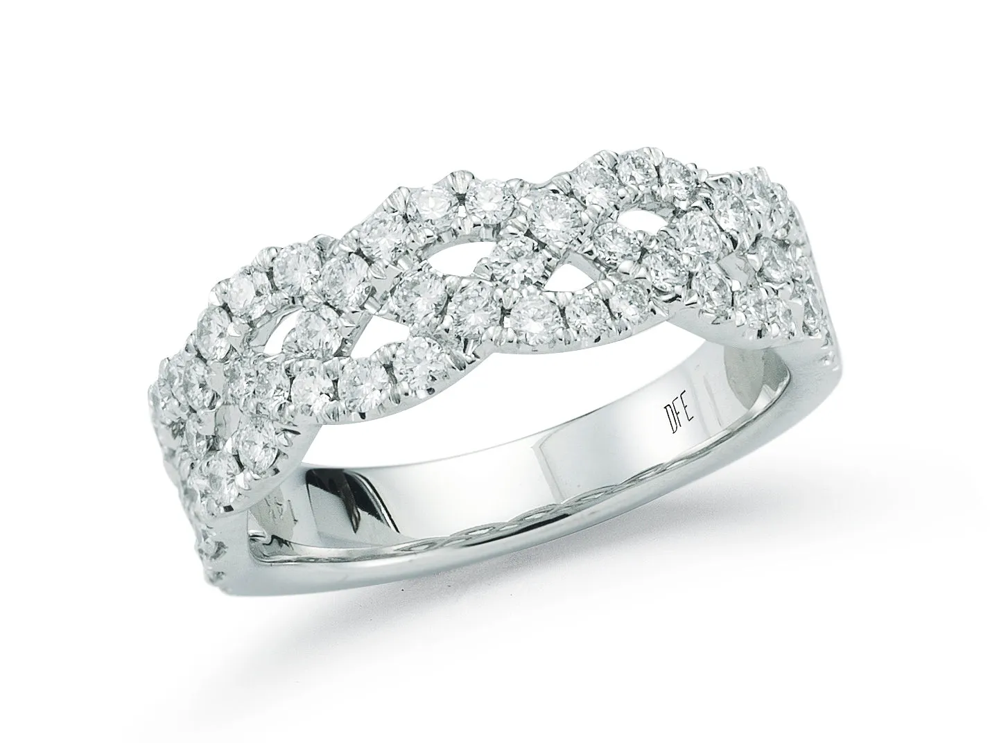 14 Karat Diamond Wedding Band