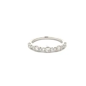 14 Karat Diamond Wedding Band