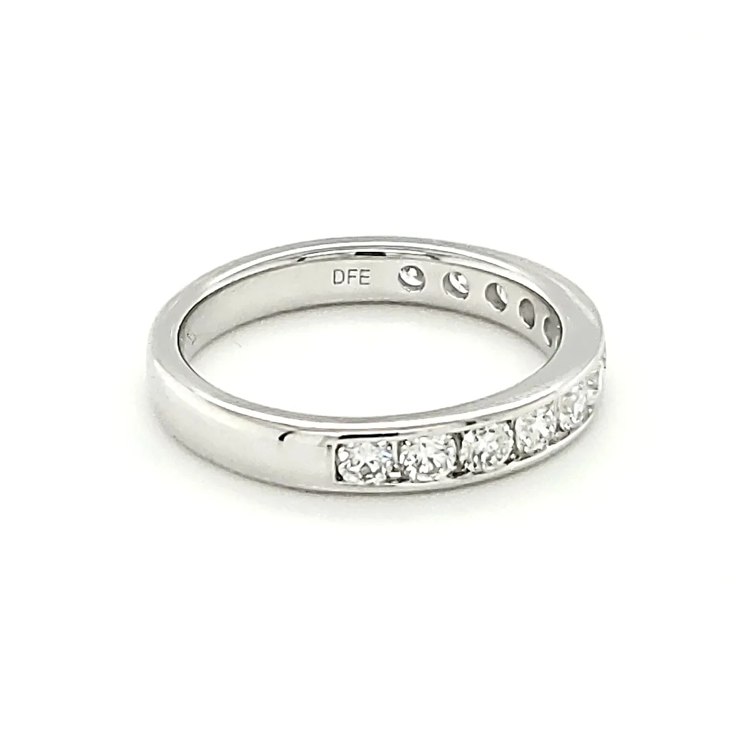 14 Karat Diamond Wedding Band