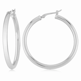 14 Karat White Earrings