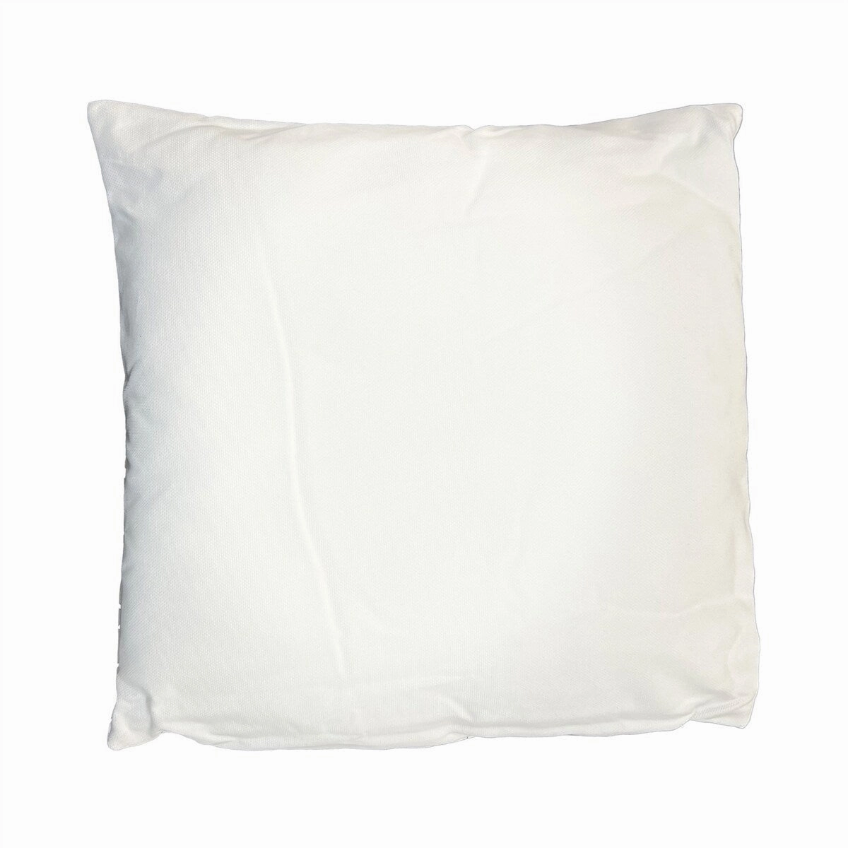17 x 17 inch Square Cotton Accent Throw Pillows, 2-Piece Blue and White Damask Print Decorative Cushion