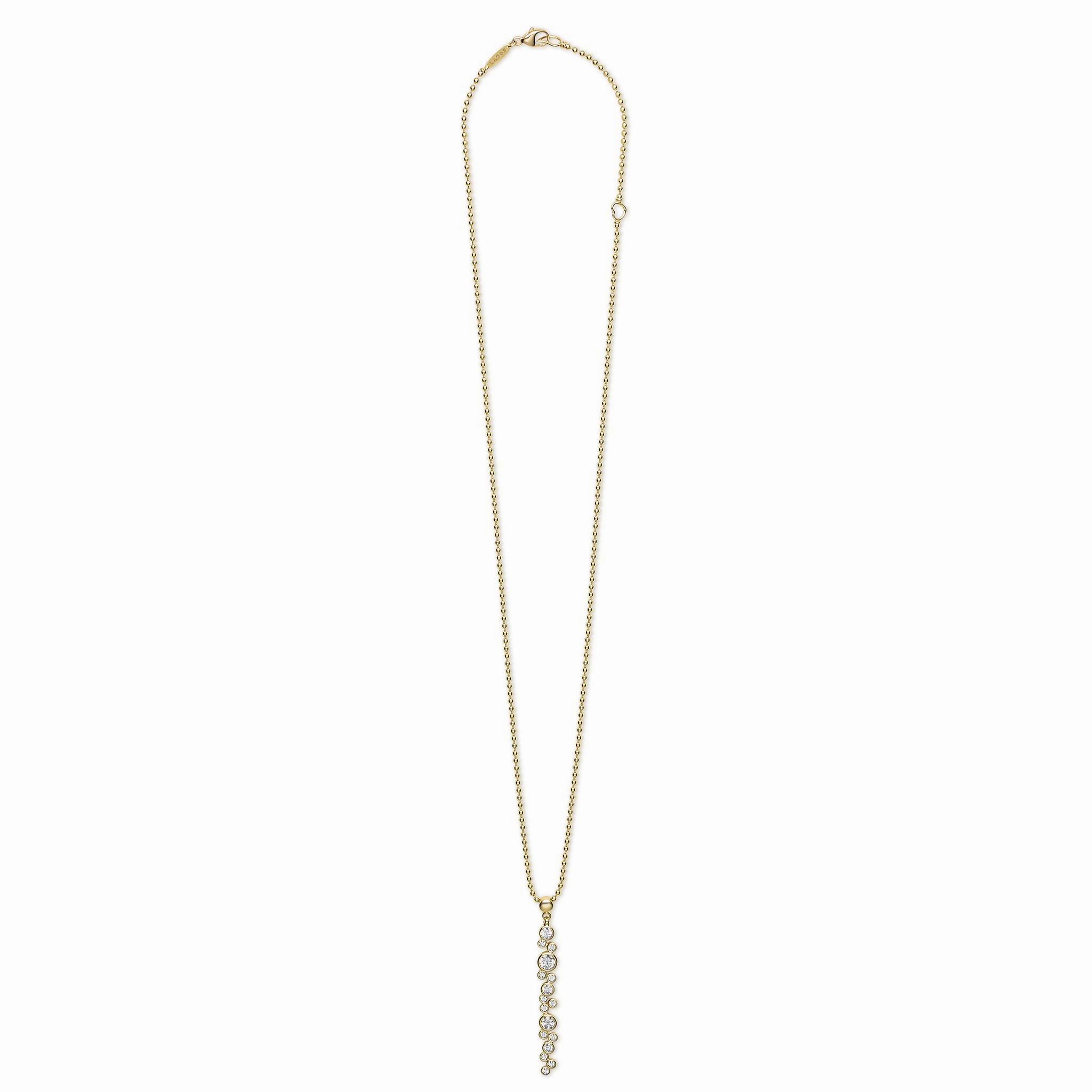 18K Fizz Diamond Linear Necklace