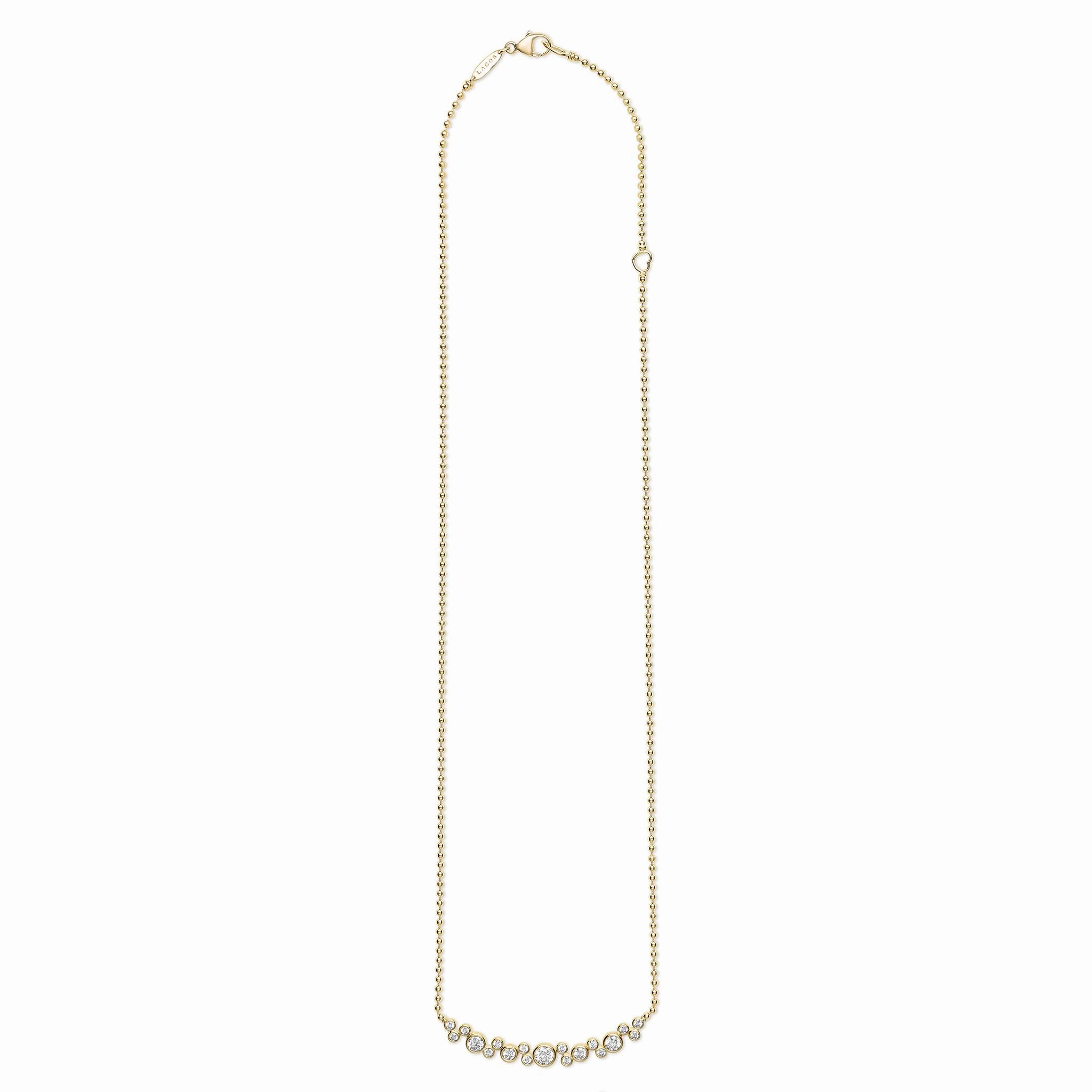 18K Fizz Diamond Necklace