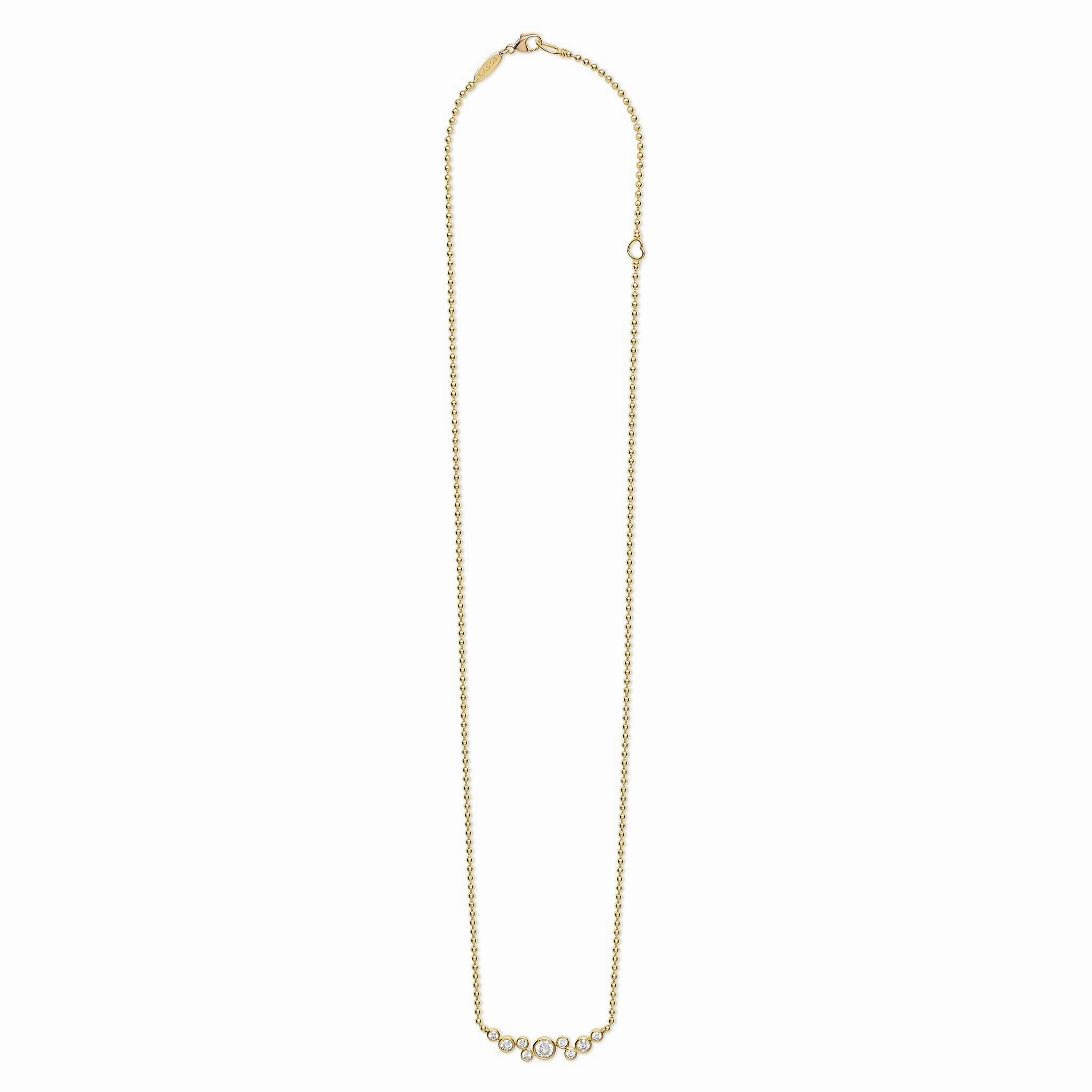 18K Fizz Diamond Necklace