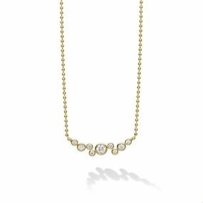 18K Fizz Diamond Necklace