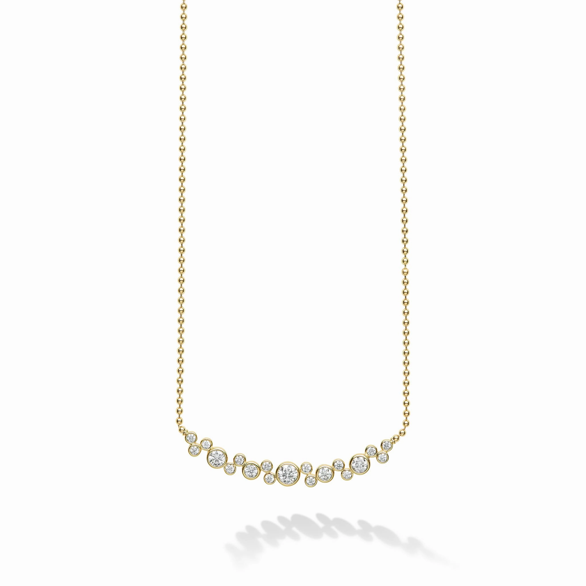 18K Fizz Diamond Necklace