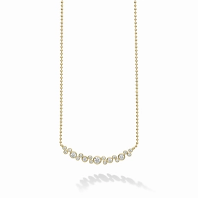 18K Fizz Diamond Necklace