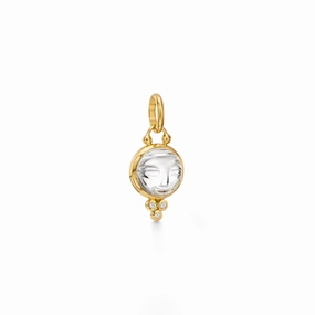 18K Moonface Pendant