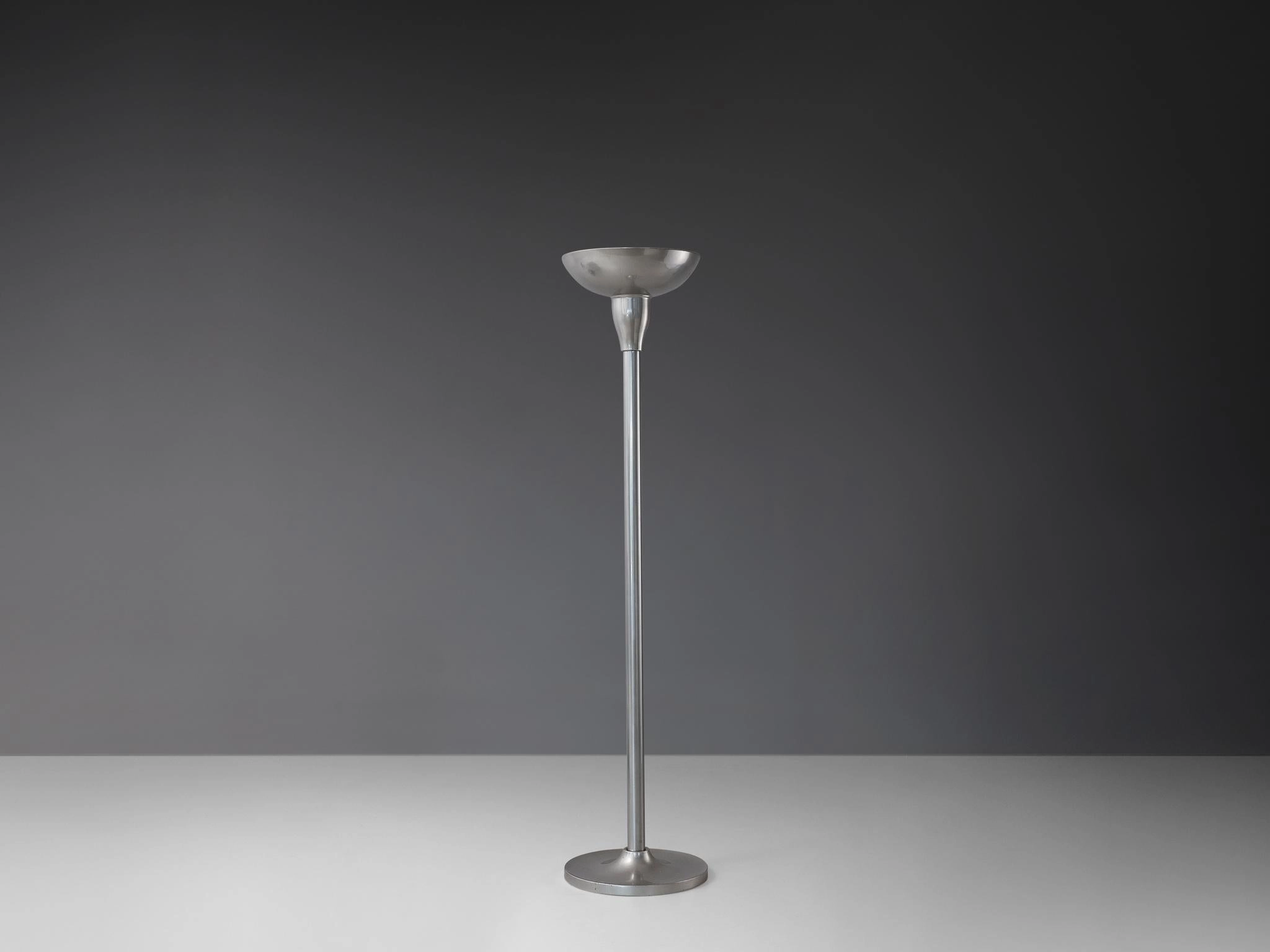 1930s French Art Deco Floor Lamp in Silver Aluminum Knife Set,Kitchen Knives