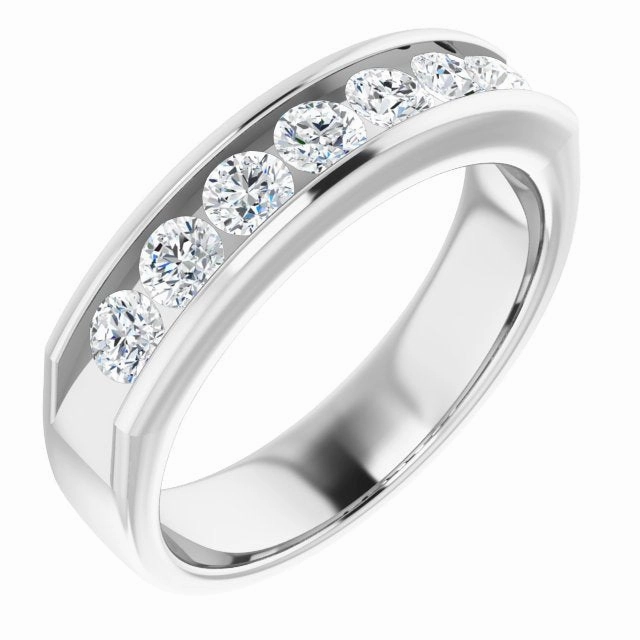 1.20 ctw Round Diamond Men's Ring