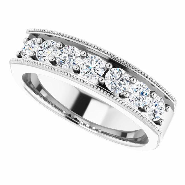 1.20 ctw Round Diamond Men's Wedding Ring