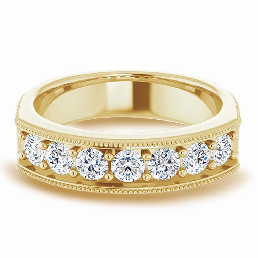 1.20 ctw Round Diamond Men's Wedding Ring
