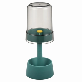 1Pc Toothbrush Holder Stand with Cover PP for Bathroom 8.66"x2.99" Toothbrush Holder,Bathroom Organizer