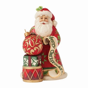 2025 Jim Shore Hallmark Exclusive Santa A Big Celebration 7.5" Decorative Mirror,Home Decor Mirror