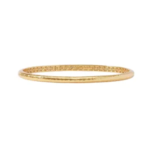 24K Yellow Gold Overlay 'Havana' Demi Bangle
