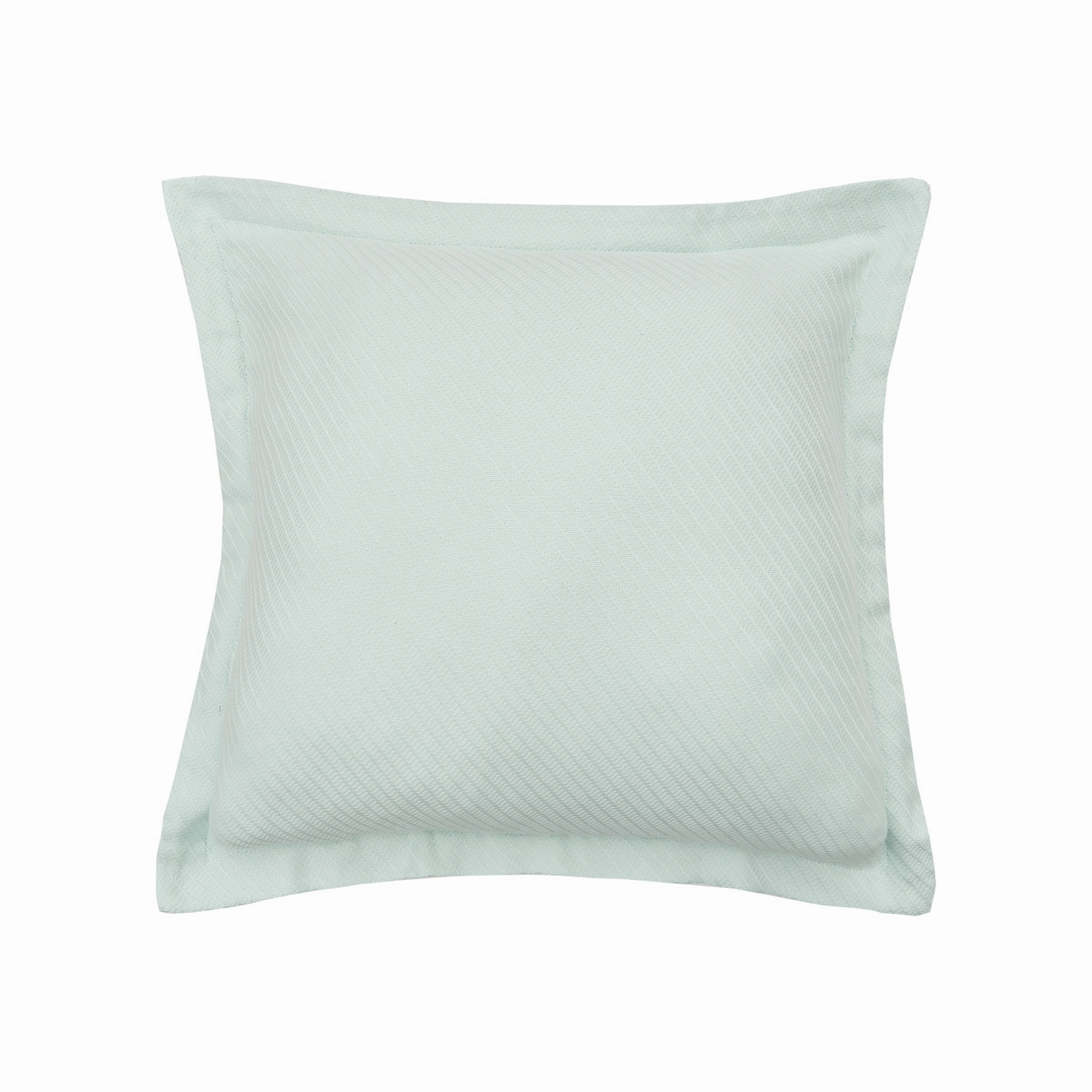 26" x 26" Sea Glass Preston Euro Sham pillowcases,cotton pillow covers,bed linen