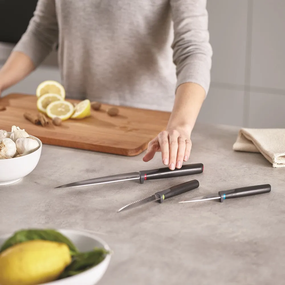 3 piece knife set, H36 x W20 x D3cm, Opal