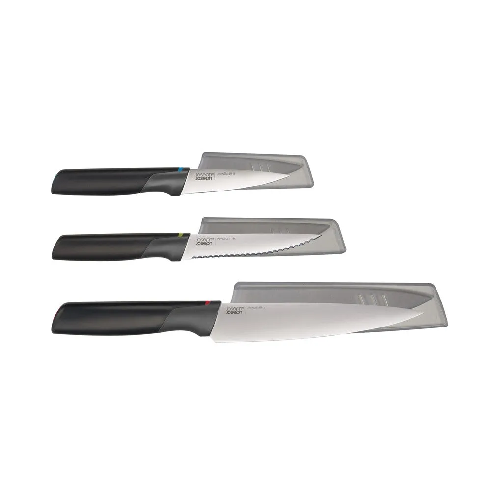 3 piece knife set, H36 x W20 x D3cm, Opal