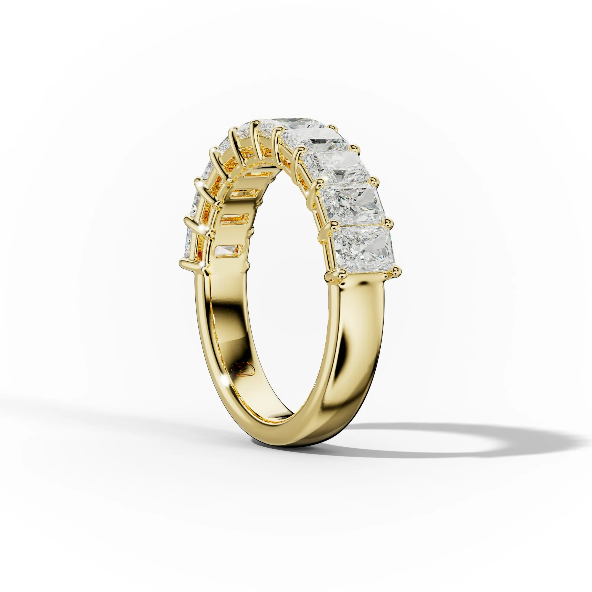 3.0 Carat Radiant Diamond Anniversary Band