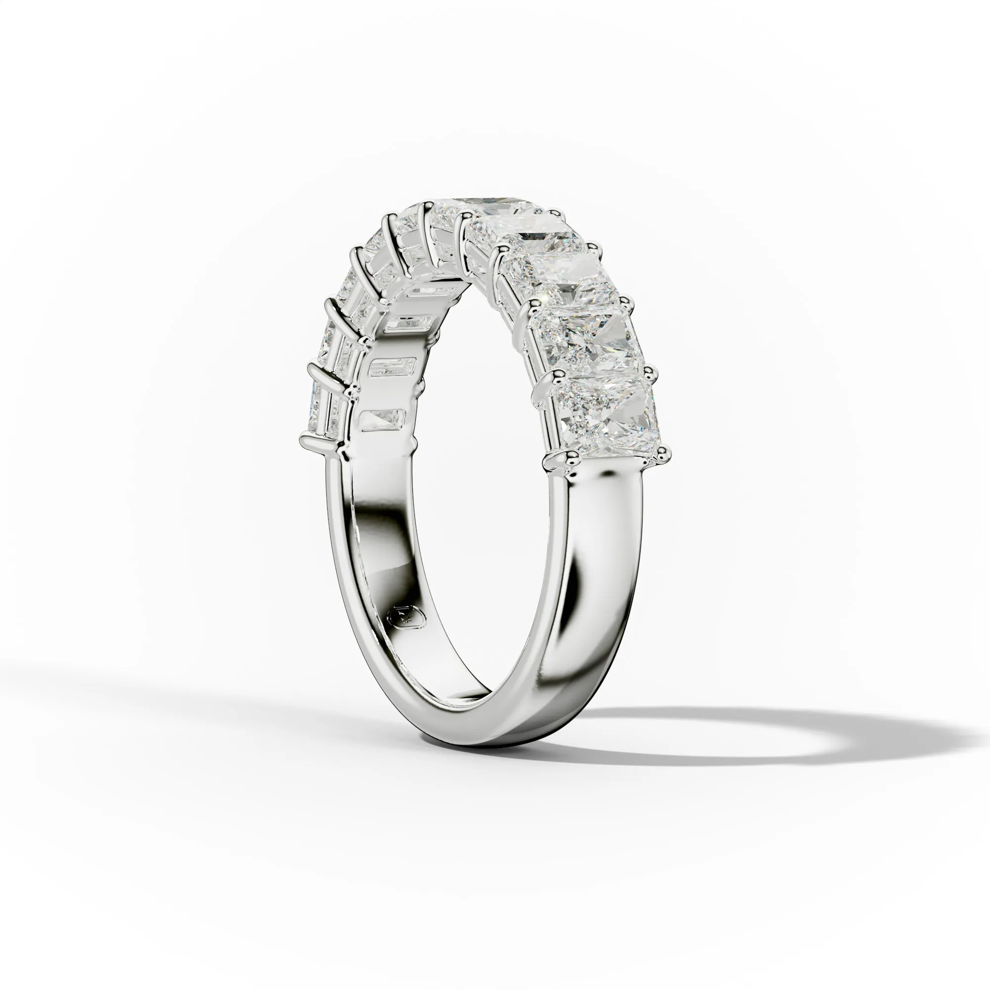 3.0 Carat Radiant Diamond Anniversary Band