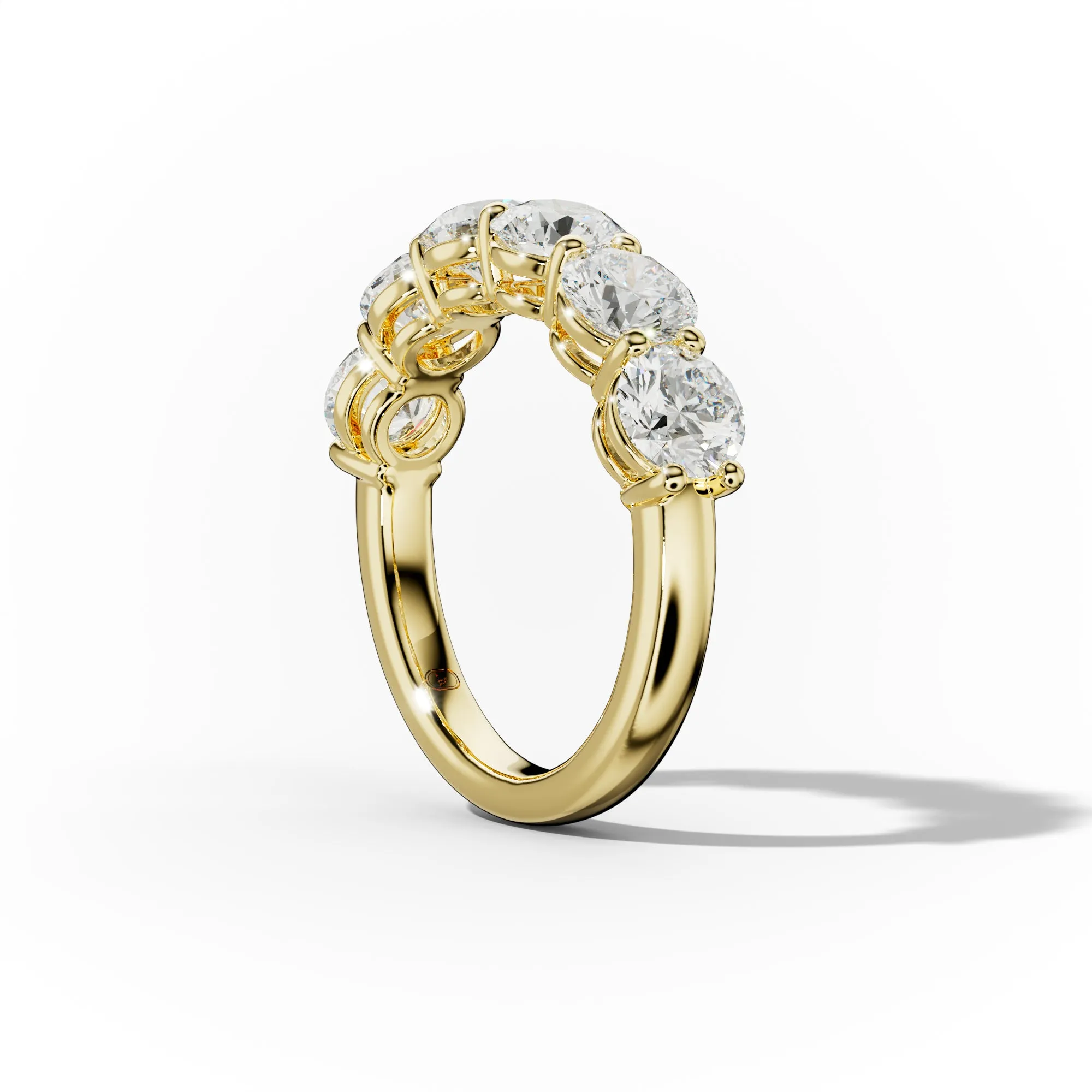 3.0 Carat Round Diamond Anniversary Ring