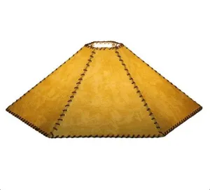 30" Wide Faux Leather Lamp Shade - Special Order mattress topper, bed base