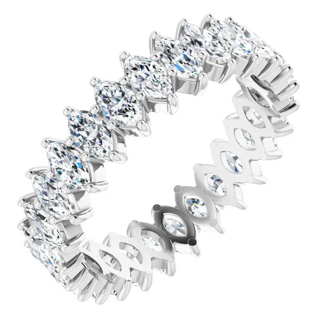 3.12 ct. Marquise Diamond Eternity Band