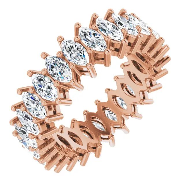 3.50 ct. Marquise Diamond Eternity Band