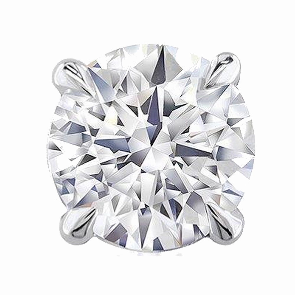 3.00ct G SI1 Diamond White Gold Earrings