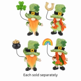 3.5" Lucky Leprechaun Figurine Decorative Mirror,Home Decor Mirror