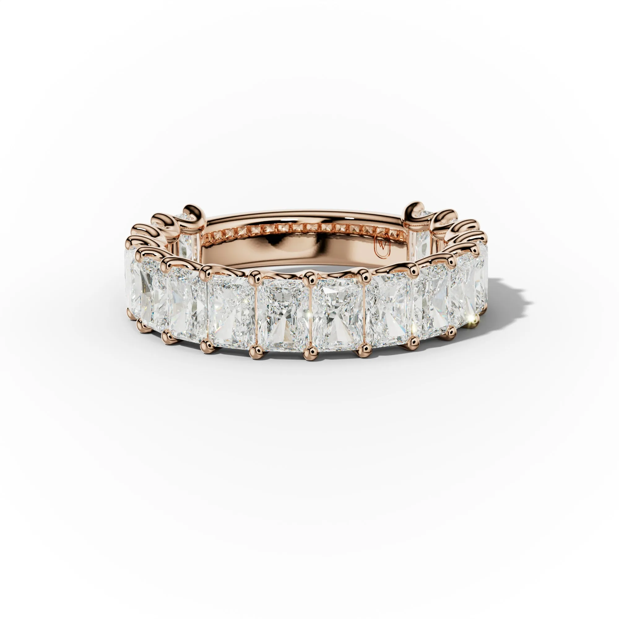 4.0 Carat Radiant Diamond Anniversary Band