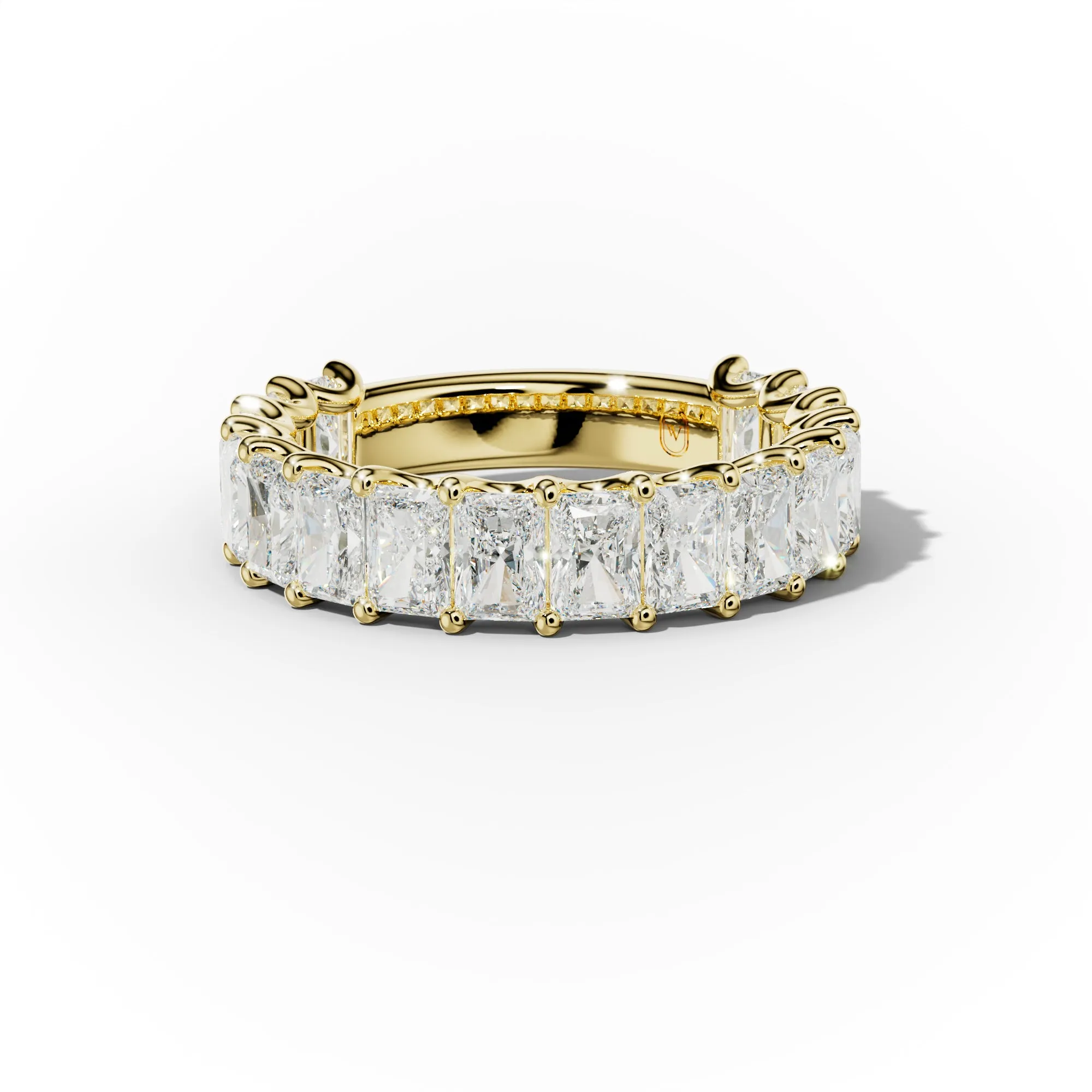 4.0 Carat Radiant Diamond Anniversary Band