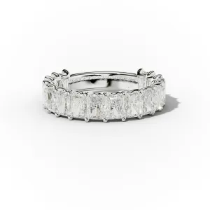 4.0 Carat Radiant Diamond Anniversary Band
